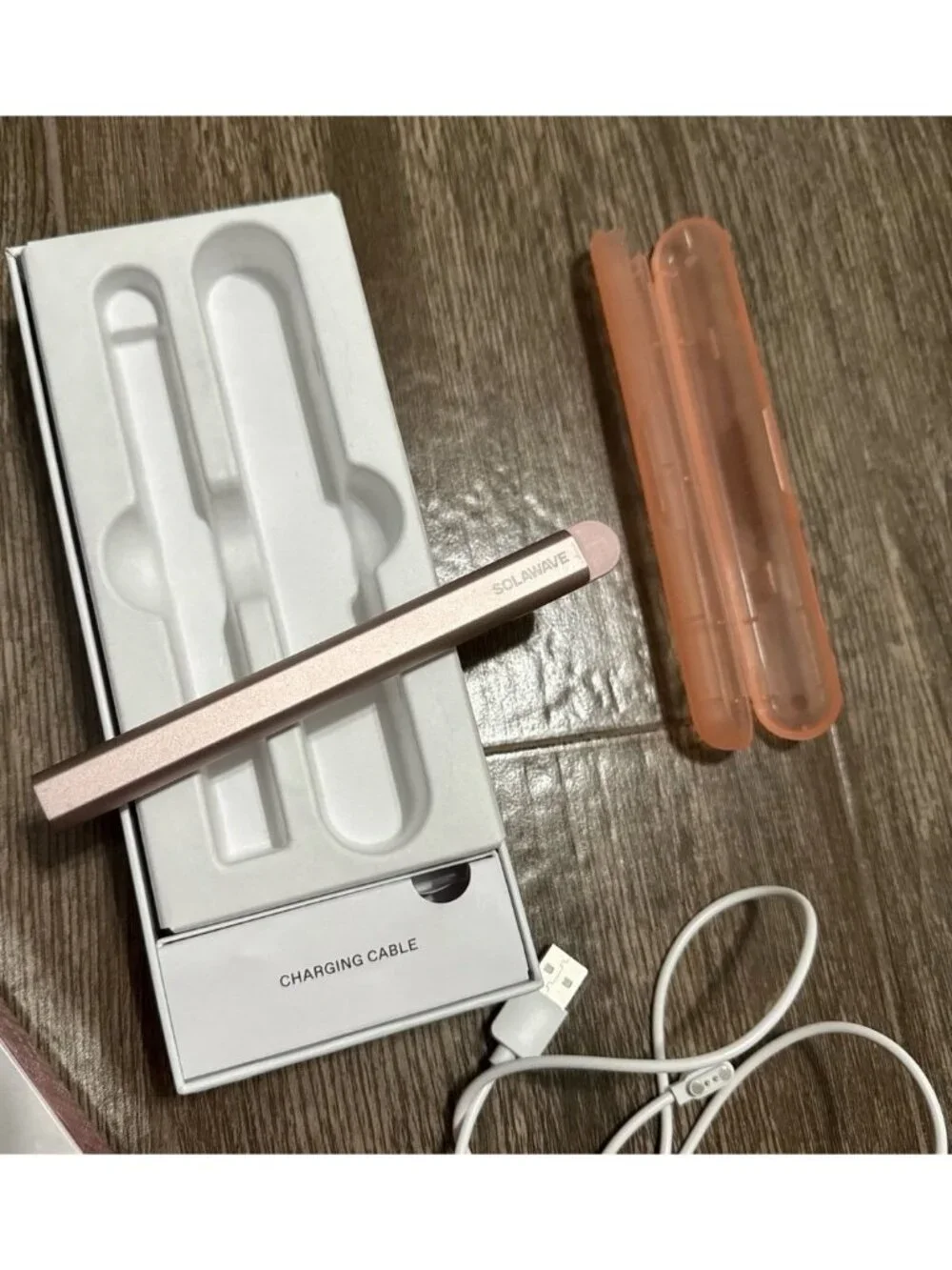 Solawave 4-in-1 Radiant Renewal Skincare Wand with Red Light Device